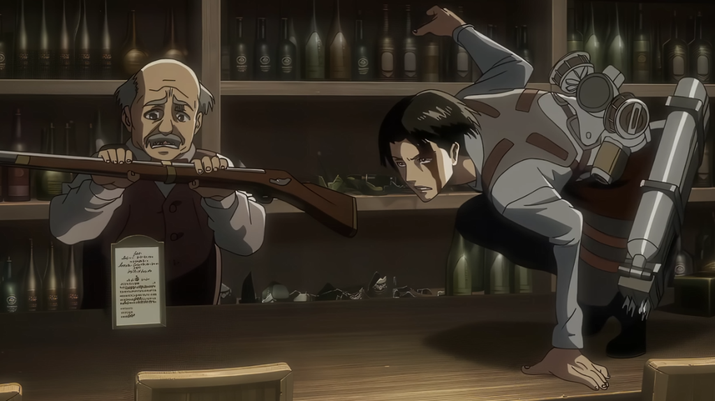 10 Anime to Watch Before Kagurabachi Makes It's Grand Entrance 86 levi and kenny bar fight in attack on titan