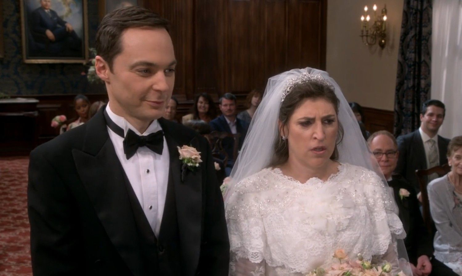 Relive The Big Bang Theory’s 10 Most Unforgettable Moments 5 Season 11, Episode 24 ("The Bow Tie Asymmetry")