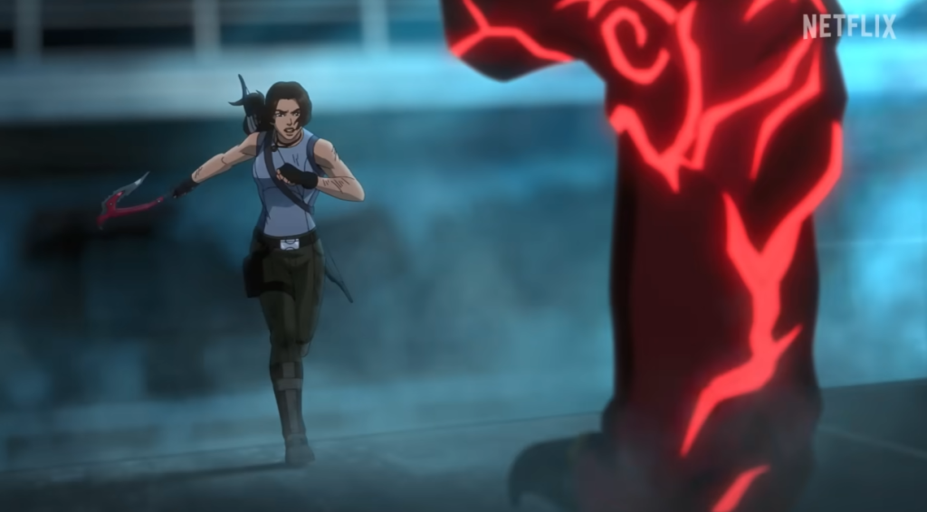 TOMB RAIDER: THE LEGEND OF LARA CROFT Continues with Season 2 4 THE LEGEND OF LARA CROFT Anime