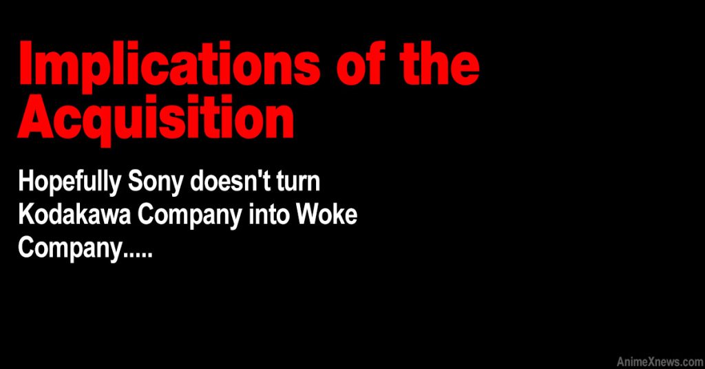 Sony Eyes Acquisition of Kadokawa Corporation: A Game-Changing Move in Entertainment 2 Anime Industry Impact