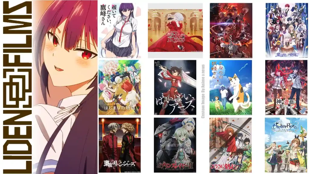 “Please Put Them On, Takamine-san” TV Anime to Air in April 2025, Uncensored Version Confirmed! 1 LIDEN FILMS Works