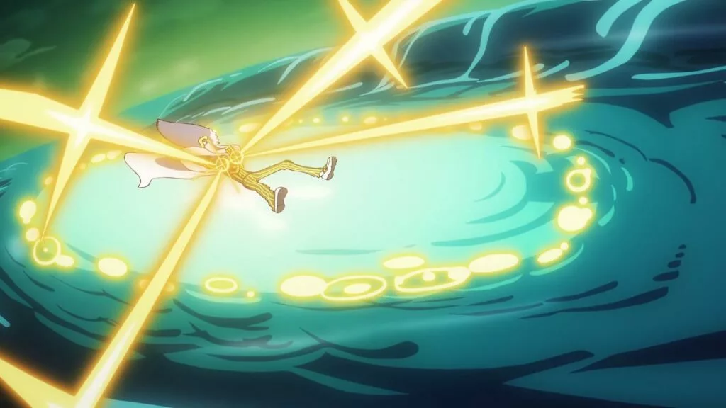 multi light beam attack by kizaru