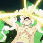 luffy cover his eyes from kizaru attacks