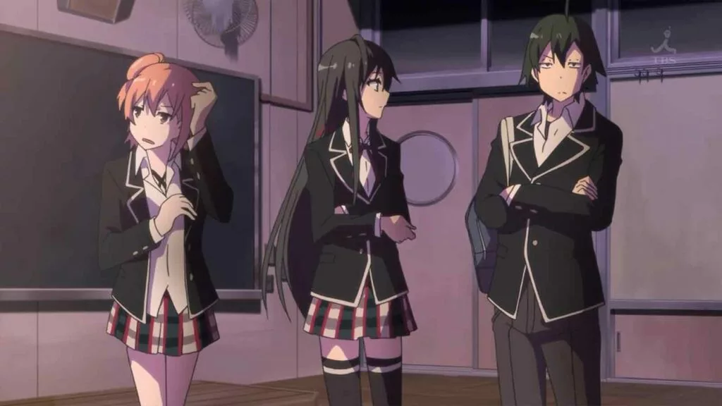 my teen romantic comedy snafu's main character on right-side