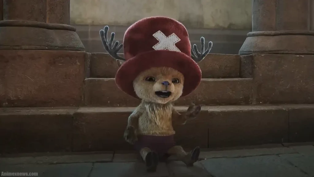 One Piece Live-Action: Tony Chopper’s Adaptation Lacks the Cuteness We Love 3 chopper fall down from stairs one piece live action: tony chopper