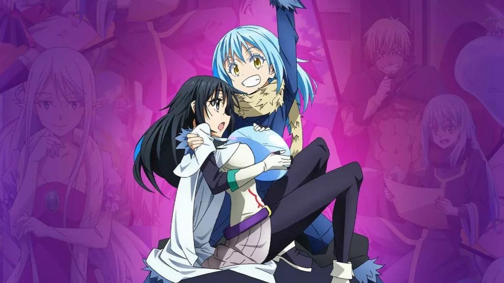 that time i got reincarnated as a slime's main character rimuru in the middle