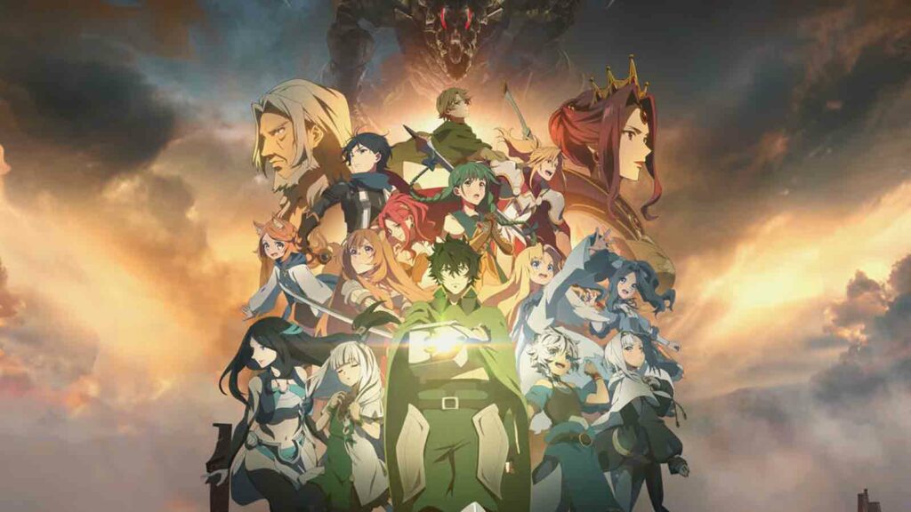 5 Anime Like Solo Leveling Where the MC Rises from Zero to Hero 2 the rising of the shield hero crunchyroll poster