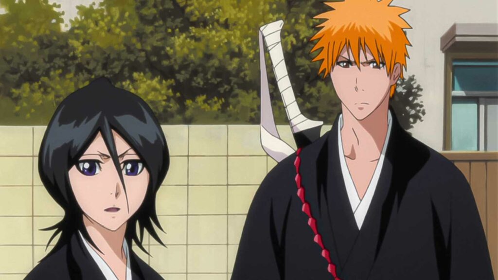 10 Anime to Watch Before Kagurabachi Makes It's Grand Entrance 31 rukia kuchiki and ichigo kurosaki in bleach