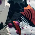 denji and pochita transformation in chainsaw man anime
