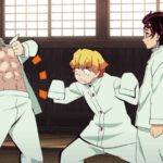 tanjiro zenitsu and inosuke in demon slayer