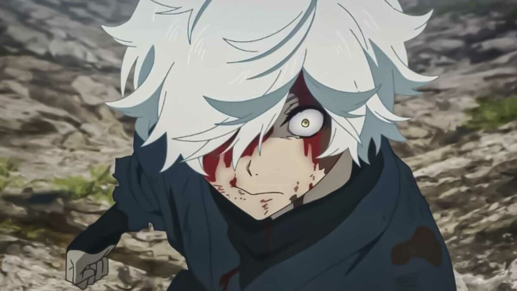 10 Anime to Watch Before Kagurabachi Makes It's Grand Entrance 129 gabimaru bleeding from intense fight in hells paradise