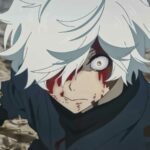 gabimaru bleeding from intense fight in hells paradise