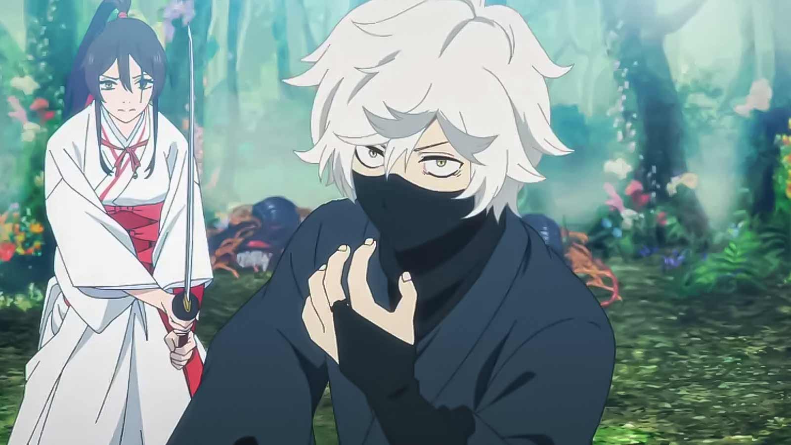 gabimaru and sagiri from hell's paradise