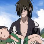 hyakkimaru holding dororo in arms
