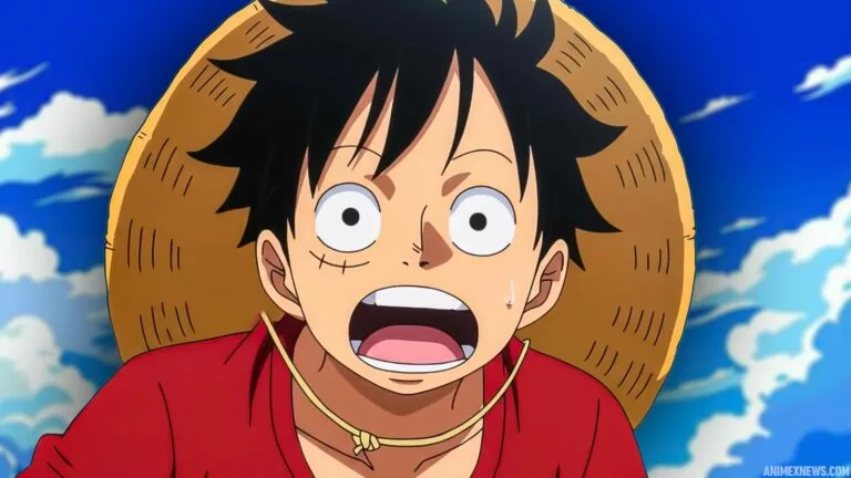 luffy shocked reaction in one piece anime