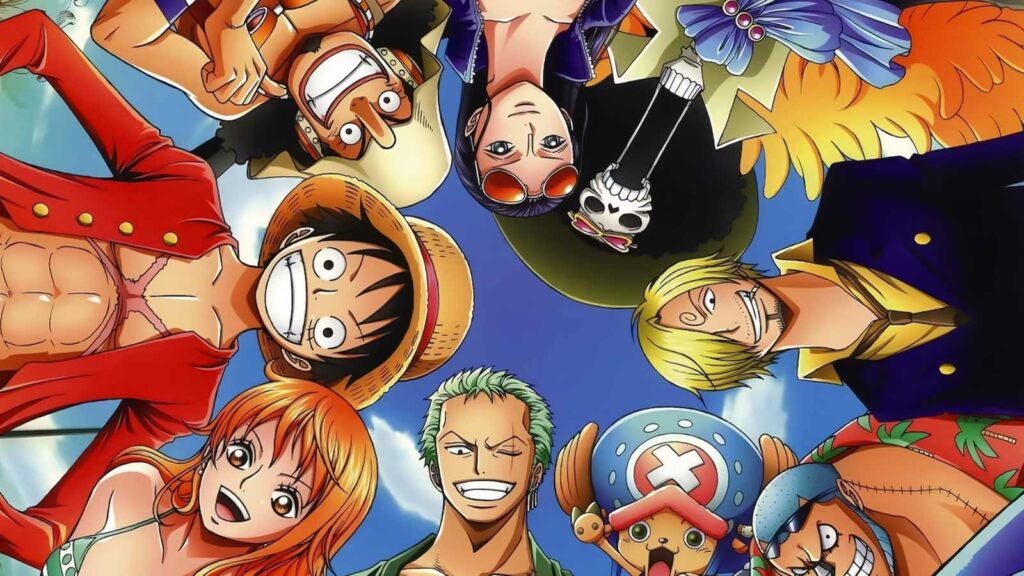 straw hat crew from one piece